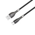 Forever Sleek kábel USB - USB-C 1,0 m 3A čierny