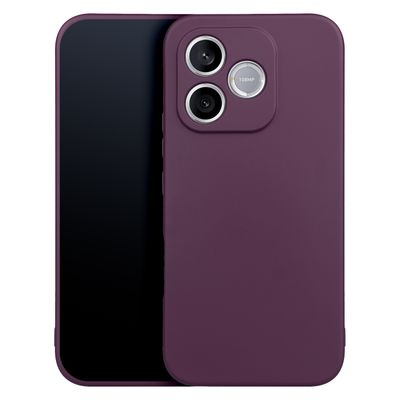 Silikónové puzdro pre Honor 600 Lite tmavá čerešňa
