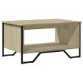 vidaXL Konferenčný stolík dub sonoma 75x51x40 cm kompozitné drevo
