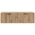 vidaXL Nástenná TV skrinka 98 x 41 x 30 cm Dub artisan