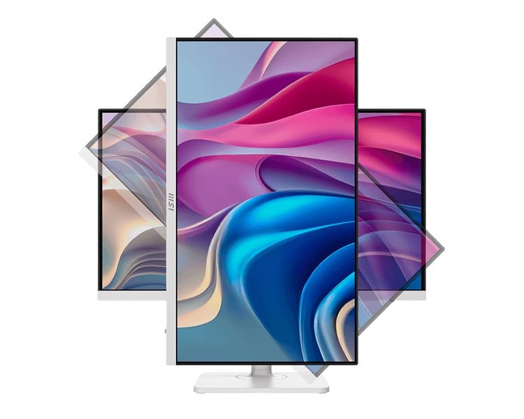 MSI Modern/MD272UPHW/27"/IPS/4K UHD/60Hz/4ms/White/3R MSI Modern MD272UPHW/ 27"/ 3840x2160 / IPS/ 4ms/ 60Hz/ 400cd/m2/ 1000:1/ HDMI/ DP/ USB/ VESA/ bílý