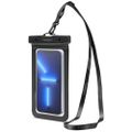 Spigen A601 Univerzálne vodotesné puzdro 2-balenie čierne