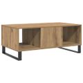 vidaXL Konferenčný stolík dub artisan 90x50x36,5 cm kompozitné drevo