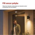 PIR senzor (pohybové čidlo) IP65 1200W, biela
