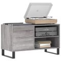 vidaXL Skrinka na platne sivá sonoma 85x38x48 cm kompozitné drevo