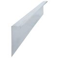 vidaXL Plot proti slimákom pozinkovaná oceľ 100x100x25 cm