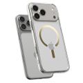 Puzdro Spigen Ultra Hybrid Mag Magsafe pre iPhone 17 Pro číre/zlaté