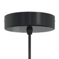 VidaXL Závesná lampa výškovo nastaviteľná E27 lesk zelená Ø 31 cm kov