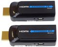 PremiumCord HDMI FULL HD extender na 50m přes jeden kabel Cat6 Extender, HDMI 1.3, CAT6/CAT6a/CAT7, vysílac+prijímac, 50m, 1080p pri 50/60Hz, 10,2Gbps, RJ-45, cerný