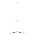 vidaXL LED vianočný stromček 525 LED studená biela 302 cm