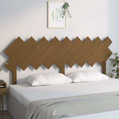 vidaXL Čelo postele medovohnedé 178x3x80,5 cm masívna borovica