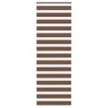 vidaXL Zebra roleta hnedá 70x200 cm šírka látky 65,9 cm polyester