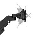 Neomounts  DS70-250BL1 NEXT Slim Desk Mount, single display (topfix clamp/grommet), black Držák, VESA, stolní, pro plochý/zakrivený monitor, úhloprícka 17–35", náklon 90°, otácení 180°, rotace 360°, nosnost 9kg, cerný