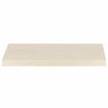 vidaXL Parapety 2 ks Biela 80 x 40 x 2 cm Masívne dubové drevo
