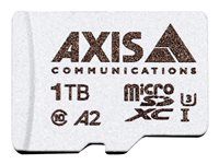 Pamäťová karta flash (adaptér microSDXC na SD zahrnutý) - 1 TB - A2 / UHS-I U3 / Class10 - microSDXC UHS-I - pre AXIS D3110, M3085, M3086, M5075, M7116, P3818, Q1656, Q1715, Q1942, Q6100; P37 Series