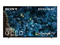 55" Trieda uhlopriečky (54.6" zobraziteľný) - A80L Series OLED TV - digital signage - Smart TV - Google TV - 4K UHD (2160p) 3840 x 2160 - HDR - blikajúci rám - titánovo čierna