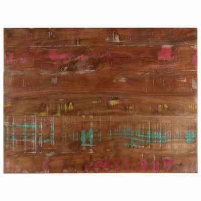 vidaXL Stolová doska 70x60x1,5 cm obdĺžnik masívne recyklované drevo