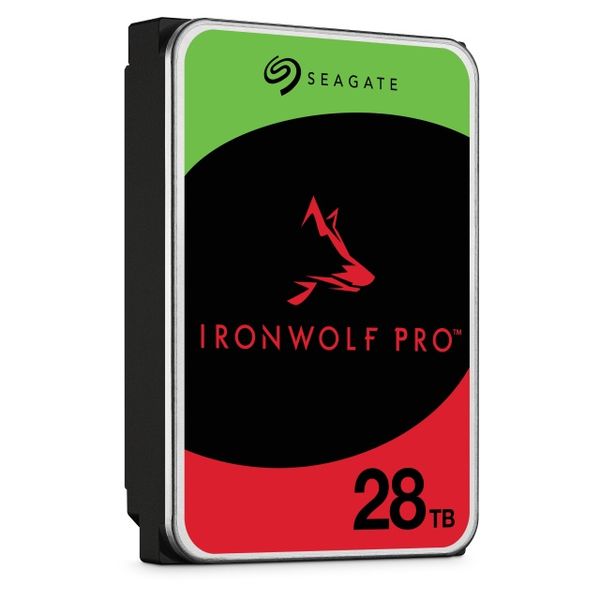 HDD 28TB Seagate IronWolf Pro Pevný disk, interní, 28TB, SATA III, 3,5", 7200 rpm, 512MB, 5 let záruka