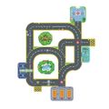 Crazy Motors Mesto (Obrovské Puzzl'Up puzzle 28 + 6 ks)
