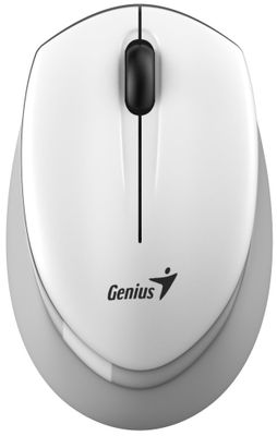 GENIUS NX-7009/ 1200 dpi/ bezdrátová/ BlueEye senzor/ bílošedá Myš, bezdrátová, optická, 1200DPI, 3 tlacítka, Blue-Eye senzor, USB, bílo-šedá