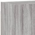 vidaXL TV nástenné skrinky 2 ks sivé sonoma 40,5x30x40cm kompoz. drevo