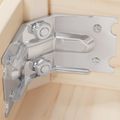 vidaXL Konzola 212 Zinkovaný 106 x 55 x 1,5mm Oceľ