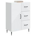 vidaXL Servírovacia skriňa Biela 66 x 34,5 x 89,5 cm Kompozitné drevo