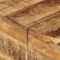 vidaXL Konferenčný stolík 68x68x41 cm surové mangovníkové drevo