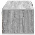 vidaXL Drevená skrinka 100,5 x 39 x 30 cm Sivý Sonoma Kompozitné drevo