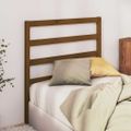 vidaXL Čelo postele medovohnedé 106x4x100 cm masívna borovica