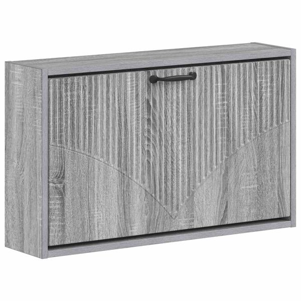 vidaXL Nástenný botník HOORN 71 x 17 x 43 cm Kompozitné drevo
