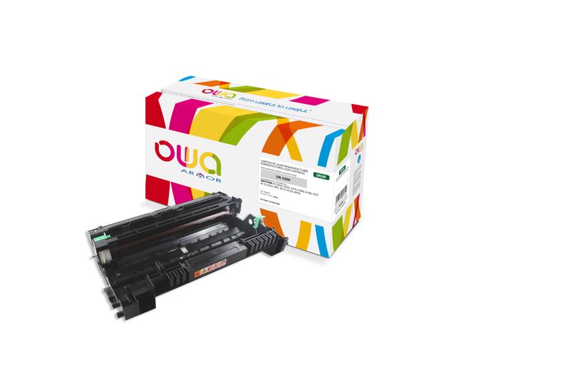 OWA Armor valec kompatibilný s Brother HL-5440, DR-3300, 30000st, čierna/black