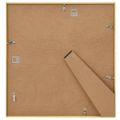 vidaXL Fotorámiky na stenu alebo stôl 5 ks zlaté 20x20 cm MDF