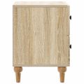 vidaXL Nočný stolík Dub sonoma 43 x 34,5 x 48 cm Kompozitné drevo
