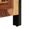 vidaXL Komoda 120x35x75 cm, drevený masív akácia