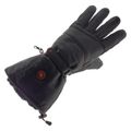 GLOVII Ski Leather, Vyhrievané rukavice, L, čier