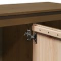 vidaXL TV skrinka medovo-hnedá 103x36,5x52 cm masívna borovica
