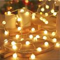 Led garland 10M (100 led lamps) 220V balls warm white