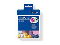 Brother LC527 Value Pack - 4-balenie - čierna, žltá, azúrová, purpurová - originálna - závesný box - atramentová cartridge - pre Brother MFC-J4350DW, MFC-J4550DW, MFC-J6760DW
