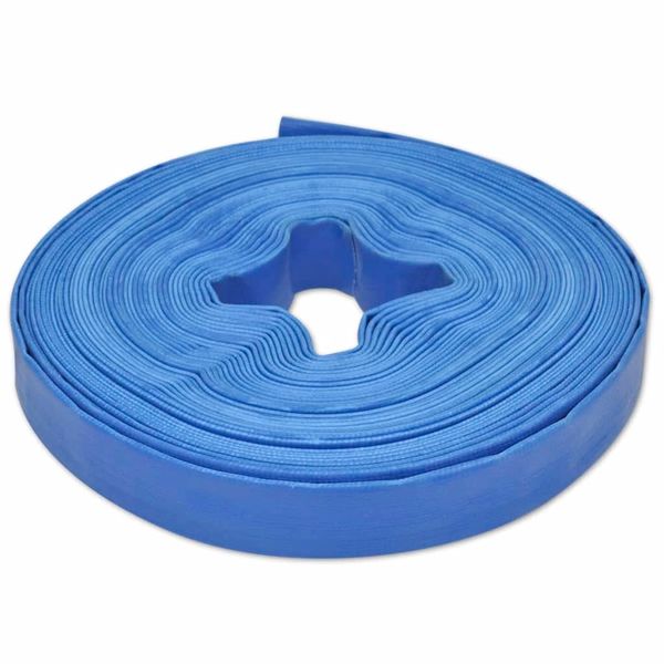 vidaXL Plochá hadica 25 m, 1", PVC, na vodu