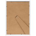 vidaXL Fotorámiky na stôl, koláž 3 ks, biele 15x21 cm, MDF