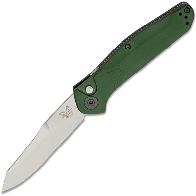 Benchmade 9400 Osborne automatický nôž 8,6 cm, Satin,zelená, hliník