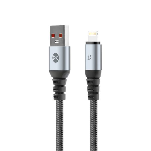 Forever Braix kábel USB - Lightning 1,0 m 3A čierny