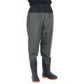 VidaXL Waist Waders s čižmami tmavozelená veľkosť 43