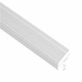 vidaXL Schodové lišty v tvare L 15 ks, hliník 90 cm, strieborné