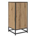 vidaXL Servírovacia skriňa Remeselný dub 35,5 x 35 x 76 cm