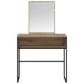 vidaXL Toaletný stolík Dub artisan 81 x 40 x 131 cm Kompozitné drevo