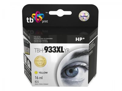 Atramentová kazeta TB kompatibilná s HP PS Pro 8100 Yellow ref