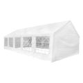 vidaXL Biely párty stan 10 x 5 m