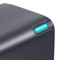 Sieťová nabíjačka Baseus GaN5, 2x USB-C + USB, 65 W + kábel 1 m (sivá)